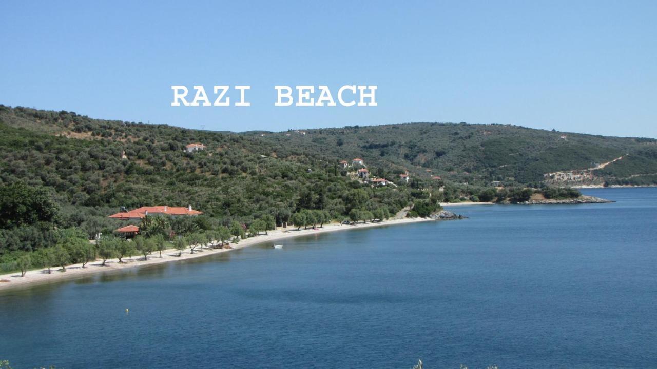 Razi Beach Lefokastro Eksteriør billede